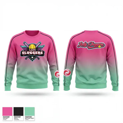 Lady Sluggers 33283616 Crew Neck Sweatshirt - 1