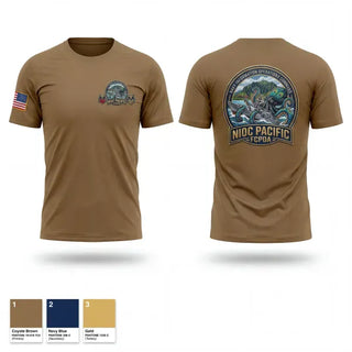 Short Sleeve Performance Shirt, NIOC Pacific FCPOA, Navy, Teamtime, Team time, sublimation, custom sports apparel, team uniforms, spirit wear, spiritwear, sports uniforms, custom shirts, team store, custom team store, fundraiser sports, apparel fundraiser