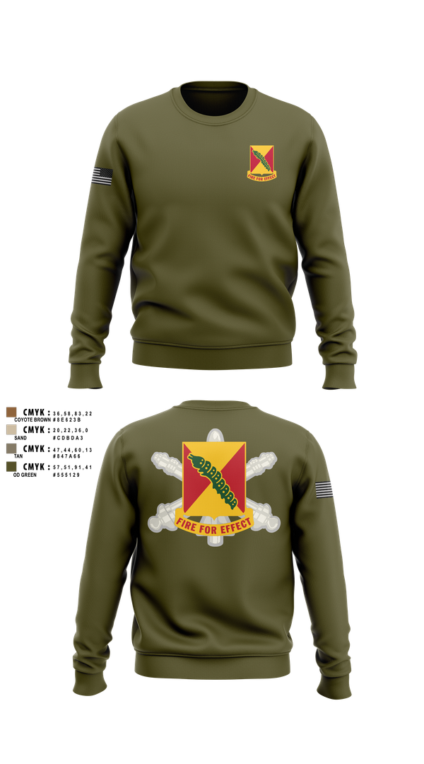 Crew Neck Sweatshirt, 1-51 ADA BN, Army, Teamtime, Team time, sublimation, custom sports apparel, team uniforms, spirit wear, spiritwear, sports uniforms, custom shirts, team store, custom team store, fundraiser sports, apparel fundraiser