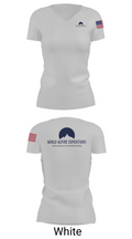 World Alpine Expeditions 35847942 Women's Short Sleeve V-neck Shirt - 7