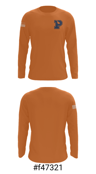Long Sleeve Performance Shirt, Powers Catholic High School Basketball, Men's Basketball, Teamtime, Team time, sublimation, custom sports apparel, team uniforms, spirit wear, spiritwear, sports uniforms, custom shirts, team store, custom team store, fundraiser sports, apparel fundraiser