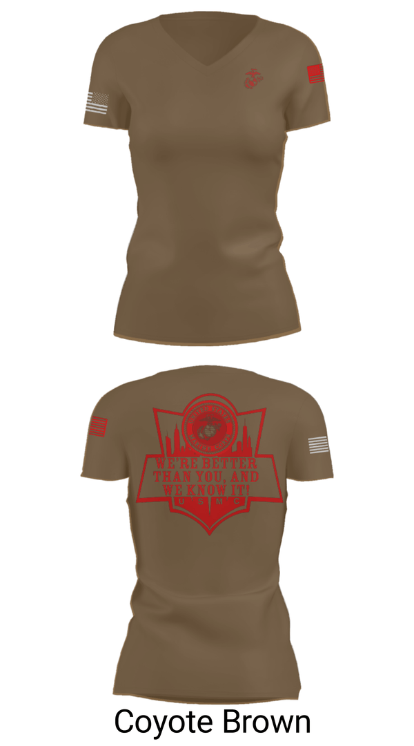 Women's Short Sleeve Vneck Shirt, RSS EMPIRE STATE, Marines, Teamtime, Team time, sublimation, custom sports apparel, team uniforms, spirit wear, spiritwear, sports uniforms, custom shirts, team store, custom team store, fundraiser sports, apparel fundraiser