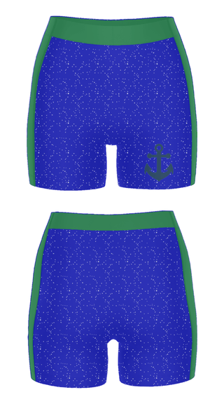 Women's Compression Shorts, Anchor Lutheran School, Spirit Store, Teamtime, Team time, sublimation, custom sports apparel, team uniforms, spirit wear, spiritwear, sports uniforms, custom shirts, team store, custom team store, fundraiser sports, apparel fundraiser