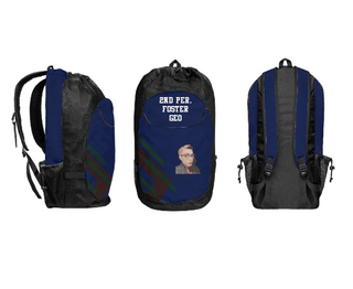 Gear Bag, 2nd Per. Foster GEO2nd Per. Foster GEO, , Teamtime, Team time, sublimation, custom sports apparel, team uniforms, spirit wear, spiritwear, sports uniforms, custom shirts, team store, custom team store, fundraiser sports, apparel fundraiser