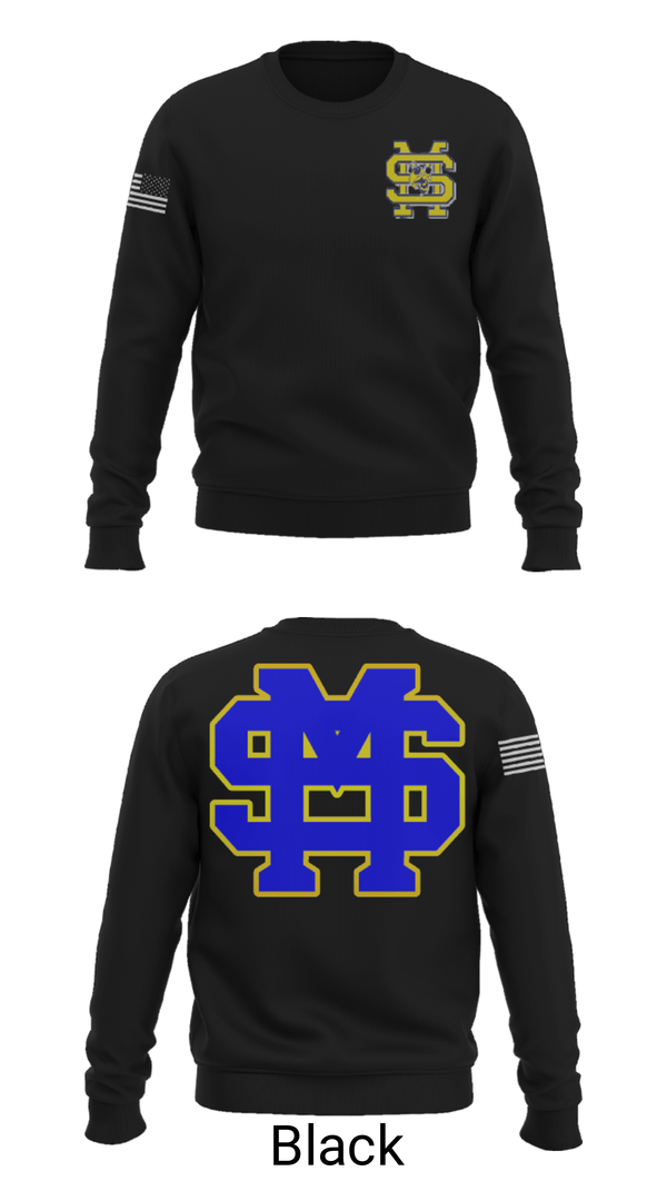 Crew Neck Sweatshirt, St Martin High School Swimming, Swimming, Teamtime, Team time, sublimation, custom sports apparel, team uniforms, spirit wear, spiritwear, sports uniforms, custom shirts, team store, custom team store, fundraiser sports, apparel fundraiser