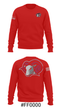 Franklinton High School Swimming 35883483 Crew Neck Sweatshirt - 16