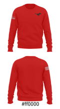 Edgewood High School Swimming 89925372 Crew Neck Sweatshirt - 16