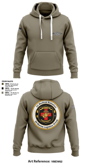 Hoodie, 2D MED BN, 2FSSG, 2MARFORLANT, Navy, Teamtime, Team time, sublimation, custom sports apparel, team uniforms, spirit wear, spiritwear, sports uniforms, custom shirts, team store, custom team store, fundraiser sports, apparel fundraiser