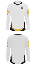 Manning Junior High School Basketball 88885356 Long Sleeve Performance Shirt - 35