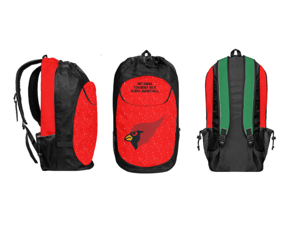 Gear Bag, Metamora Township High School Basketball, Women's Basketball, Teamtime, Team time, sublimation, custom sports apparel, team uniforms, spirit wear, spiritwear, sports uniforms, custom shirts, team store, custom team store, fundraiser sports, apparel fundraiser