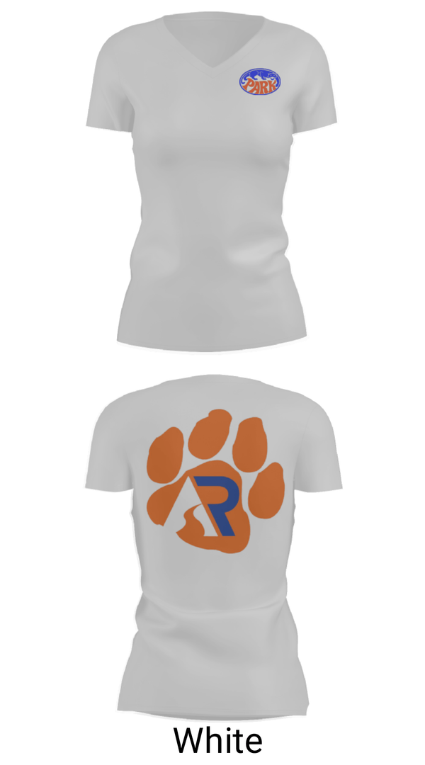 Women's Short Sleeve Vneck Shirt, Washington Park High School Basketball, Women's Basketball, Teamtime, Team time, sublimation, custom sports apparel, team uniforms, spirit wear, spiritwear, sports uniforms, custom shirts, team store, custom team store, fundraiser sports, apparel fundraiser
