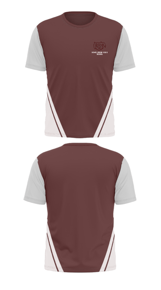 Short Sleeve Performance Shirt, Bowie Junior High School, Spirit Store, Teamtime, Team time, sublimation, custom sports apparel, team uniforms, spirit wear, spiritwear, sports uniforms, custom shirts, team store, custom team store, fundraiser sports, apparel fundraiser