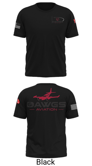 Short Sleeve Performance Shirt, Dawgs Aviation, , Teamtime, Team time, sublimation, custom sports apparel, team uniforms, spirit wear, spiritwear, sports uniforms, custom shirts, team store, custom team store, fundraiser sports, apparel fundraiser