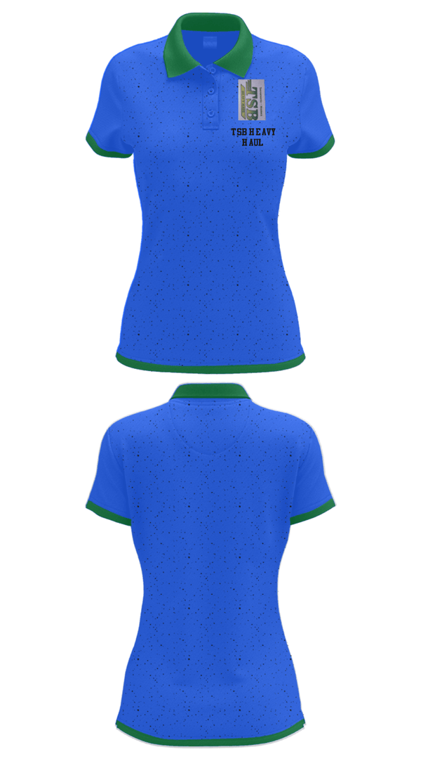 Women's Short Sleeve Performance Polo, Tsb heavy haul, , Teamtime, Team time, sublimation, custom sports apparel, team uniforms, spirit wear, spiritwear, sports uniforms, custom shirts, team store, custom team store, fundraiser sports, apparel fundraiser