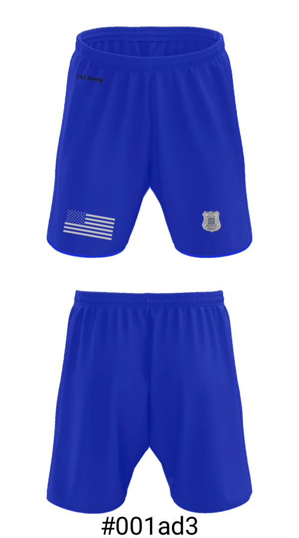 Athletic Shorts With Pockets, 141 Strong, Police, Teamtime, Team time, sublimation, custom sports apparel, team uniforms, spirit wear, spiritwear, sports uniforms, custom shirts, team store, custom team store, fundraiser sports, apparel fundraiser