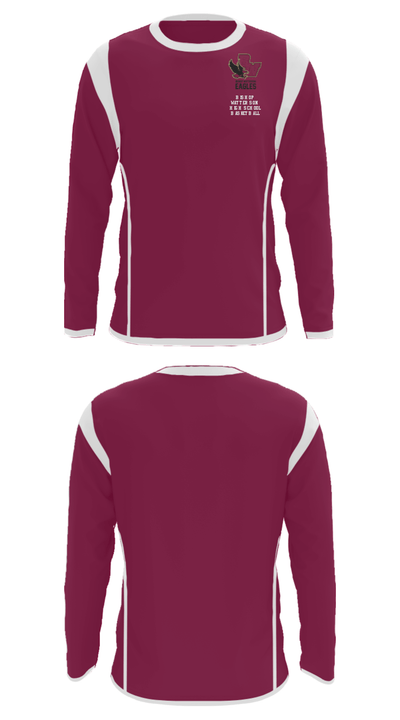 Bishop Watterson High School Basketball 37779574 Long Sleeve Performance Shirt - 35