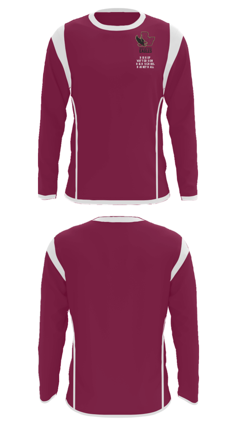Long Sleeve Performance Shirt, Bishop Watterson High School Basketball, Women's Basketball, Teamtime, Team time, sublimation, custom sports apparel, team uniforms, spirit wear, spiritwear, sports uniforms, custom shirts, team store, custom team store, fundraiser sports, apparel fundraiser