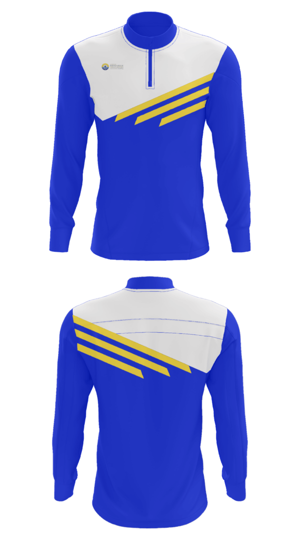 Quarter Zip Jacket, St Clair Co Roe Safe School, Spirit Store, Teamtime, Team time, sublimation, custom sports apparel, team uniforms, spirit wear, spiritwear, sports uniforms, custom shirts, team store, custom team store, fundraiser sports, apparel fundraiser