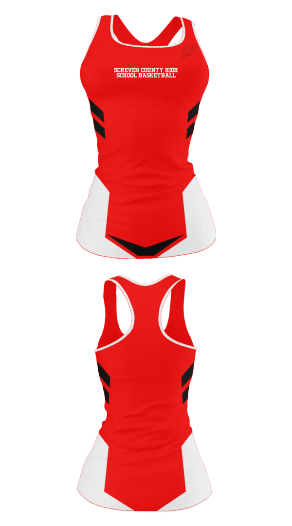Tank Top, Screven County High School Basketball, Women's Basketball, Teamtime, Team time, sublimation, custom sports apparel, team uniforms, spirit wear, spiritwear, sports uniforms, custom shirts, team store, custom team store, fundraiser sports, apparel fundraiser