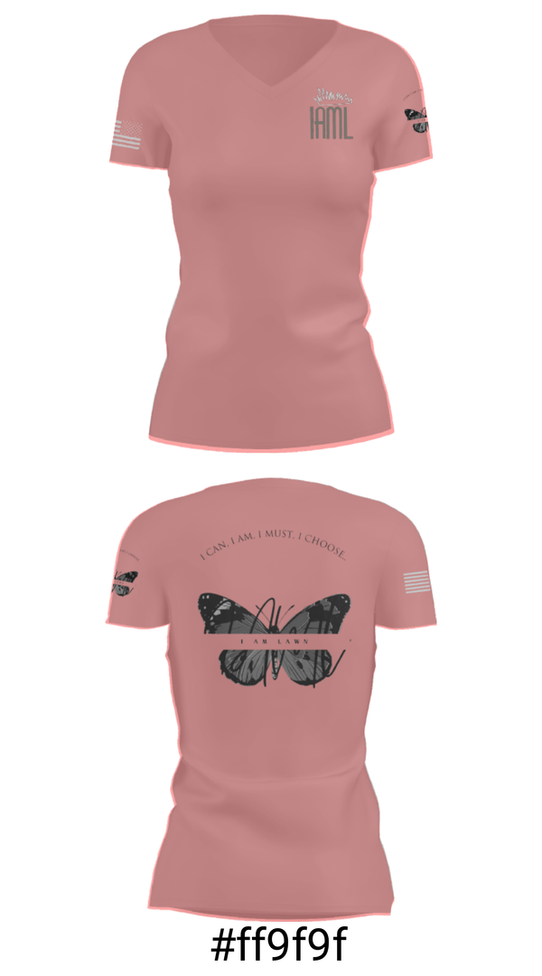 Women's Short Sleeve Vneck Shirt, IAML, Space Force, Teamtime, Team time, sublimation, custom sports apparel, team uniforms, spirit wear, spiritwear, sports uniforms, custom shirts, team store, custom team store, fundraiser sports, apparel fundraiser