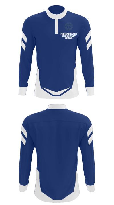 Phineas Bates Elementary School 13045466 Quarter Zip Jacket - 27