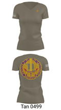 405th Civil Affairs Battalion 83178840 Women's Short Sleeve V-neck Shirt - 4