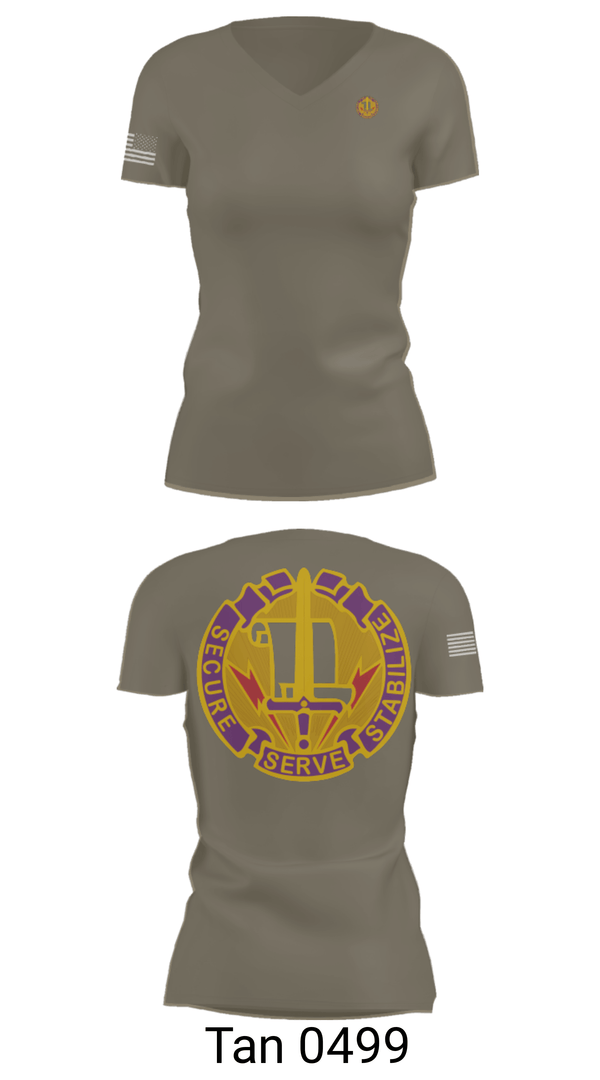 Women's Short Sleeve Vneck Shirt, 405th Civil Affairs Battalion, Army, Teamtime, Team time, sublimation, custom sports apparel, team uniforms, spirit wear, spiritwear, sports uniforms, custom shirts, team store, custom team store, fundraiser sports, apparel fundraiser