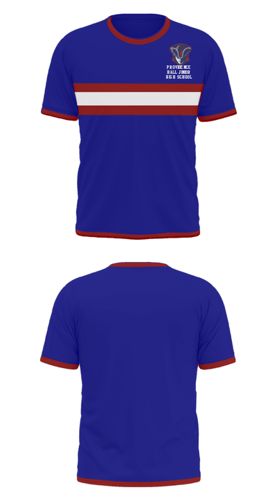 Providence Hall Junior High School 66912186 Short Sleeve Performance Shirt - 22