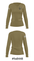 Blacksburg High School Basketball 21235320 Women's Long Sleeve V-neck Shirt - 20