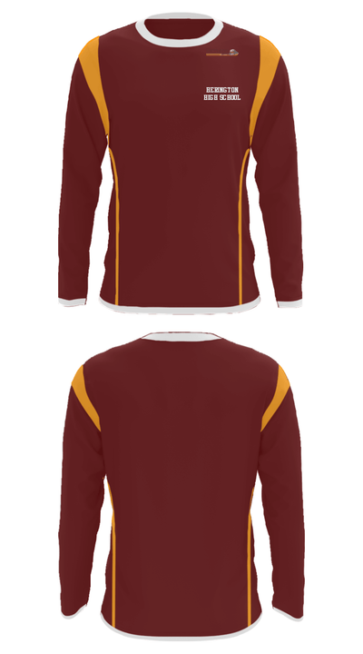 Herington High School 12887236 Long Sleeve Performance Shirt - 32