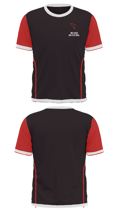 Necedah High School 57236326 Short Sleeve Performance Shirt - 24