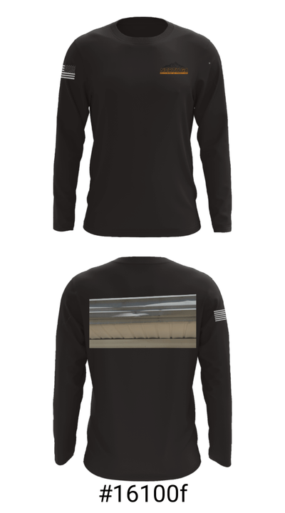 North GA Gutters And Roofing 8471021 Long Sleeve Performance Shirt - 18