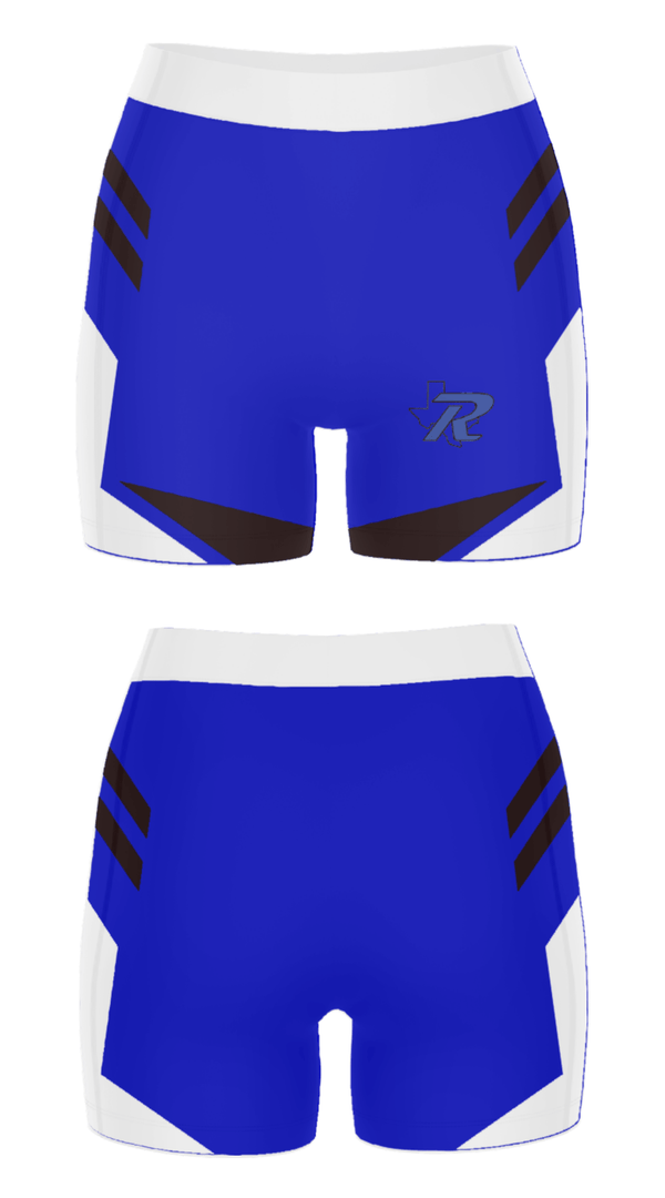 Women's Compression Shorts, Rains Junior High School, Spirit Store, Teamtime, Team time, sublimation, custom sports apparel, team uniforms, spirit wear, spiritwear, sports uniforms, custom shirts, team store, custom team store, fundraiser sports, apparel fundraiser