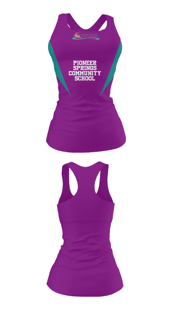 Tank Top, Pioneer Springs Community School, Spirit Store, Teamtime, Team time, sublimation, custom sports apparel, team uniforms, spirit wear, spiritwear, sports uniforms, custom shirts, team store, custom team store, fundraiser sports, apparel fundraiser