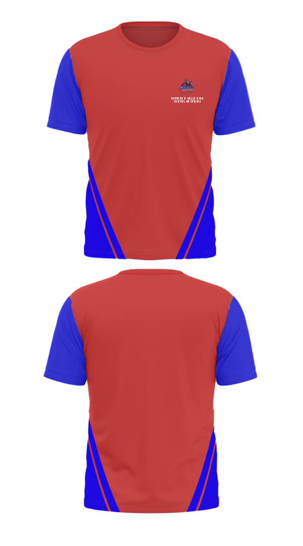Short Sleeve Performance Shirt, Southern Wells High School Wrestling, Wrestling, Teamtime, Team time, sublimation, custom sports apparel, team uniforms, spirit wear, spiritwear, sports uniforms, custom shirts, team store, custom team store, fundraiser sports, apparel fundraiser