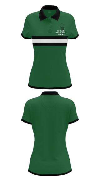 Short Sleeve Performance Polo, Highland High School Bowling, Bowling, Teamtime, Team time, sublimation, custom sports apparel, team uniforms, spirit wear, spiritwear, sports uniforms, custom shirts, team store, custom team store, fundraiser sports, apparel fundraiser