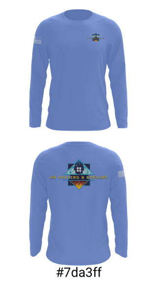 Long Sleeve Performance Shirt, HN Heating & Cooling, , Teamtime, Team time, sublimation, custom sports apparel, team uniforms, spirit wear, spiritwear, sports uniforms, custom shirts, team store, custom team store, fundraiser sports, apparel fundraiser