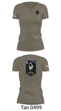 G Co 427th 38231110 Women's Short Sleeve V-neck Shirt - 36