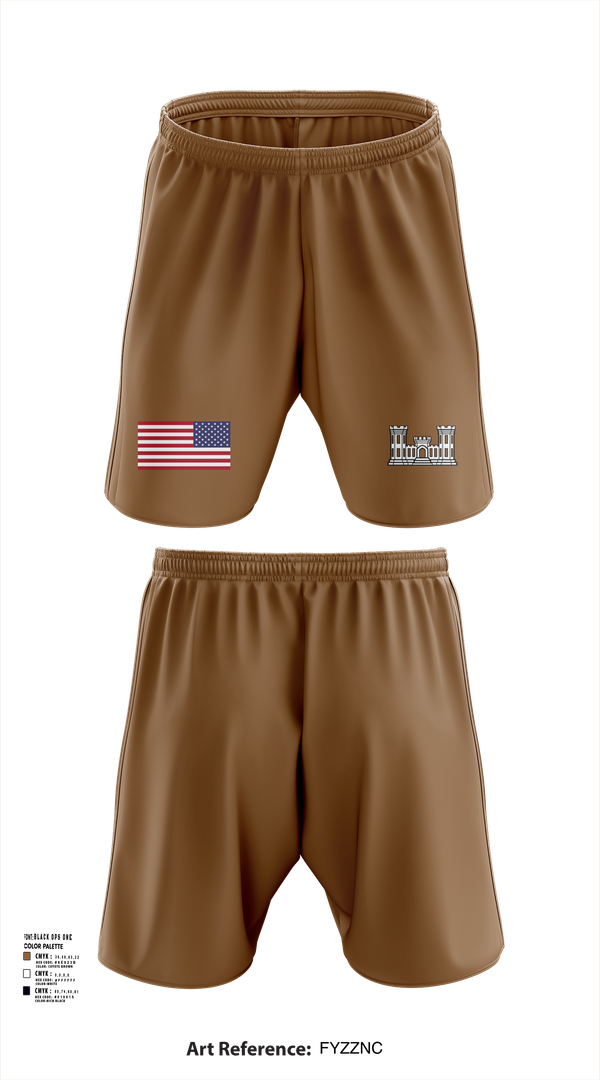 Athletic Shorts With Pockets, A co 229th Heavy, , Teamtime, Team time, sublimation, custom sports apparel, team uniforms, spirit wear, spiritwear, sports uniforms, custom shirts, team store, custom team store, fundraiser sports, apparel fundraiser