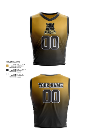 Womens Basketball Jersey, Anahuac Lady Panthers, Women's Basketball, Teamtime, Team time, sublimation, custom sports apparel, team uniforms, spirit wear, spiritwear, sports uniforms, custom shirts, team store, custom team store, fundraiser sports, apparel fundraiser