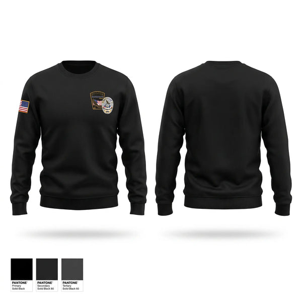Crew Neck Sweatshirt, Eldridge Police Department, Police, Teamtime, Team time, sublimation, custom sports apparel, team uniforms, spirit wear, spiritwear, sports uniforms, custom shirts, team store, custom team store, fundraiser sports, apparel fundraiser