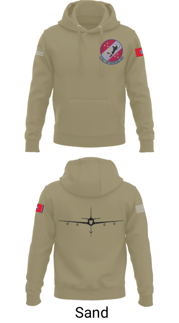 Hoodie, 151st Air Refueling Squadron, Air Force, Teamtime, Team time, sublimation, custom sports apparel, team uniforms, spirit wear, spiritwear, sports uniforms, custom shirts, team store, custom team store, fundraiser sports, apparel fundraiser