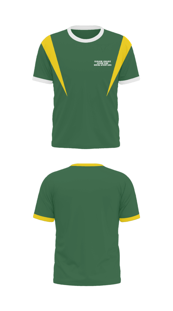 Short Sleeve Performance Shirt, Eleanor Lemaire Junior High School Wrestling, Wrestling, Teamtime, Team time, sublimation, custom sports apparel, team uniforms, spirit wear, spiritwear, sports uniforms, custom shirts, team store, custom team store, fundraiser sports, apparel fundraiser