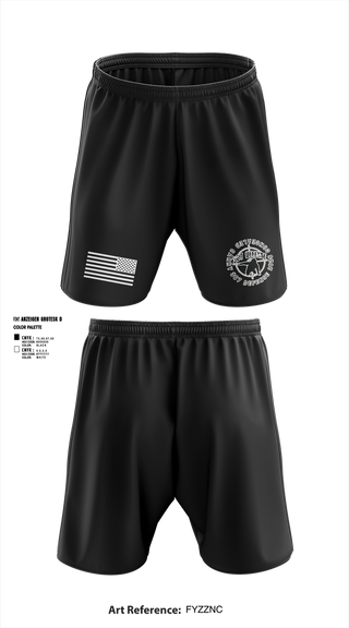 Athletic Shorts With Pockets, 308 Defense, , Teamtime, Team time, sublimation, custom sports apparel, team uniforms, spirit wear, spiritwear, sports uniforms, custom shirts, team store, custom team store, fundraiser sports, apparel fundraiser