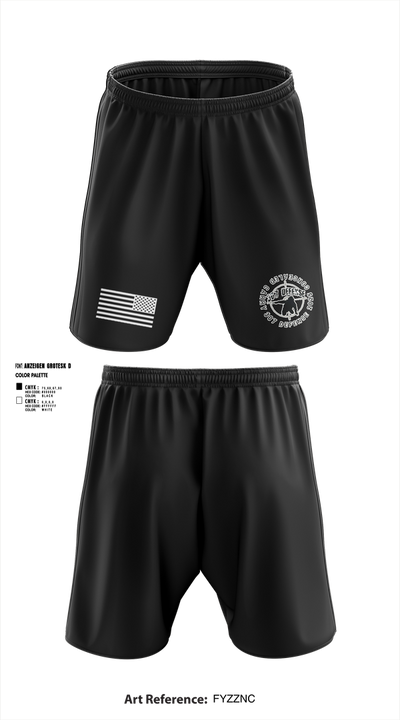 308 Defense 2975574 Athletic Shorts With Pockets - 2