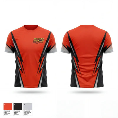 Delmarva Heat 37299323 Old School Cotton Feel Shirt - 1