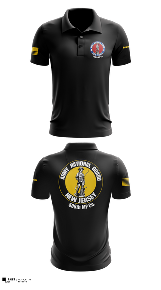 Short Sleeve Performance Polo, 508th MP Co, National Guard, Teamtime, Team time, sublimation, custom sports apparel, team uniforms, spirit wear, spiritwear, sports uniforms, custom shirts, team store, custom team store, fundraiser sports, apparel fundraiser