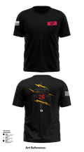 26th CM Co 80721197 Short Sleeve Performance Shirt - 105