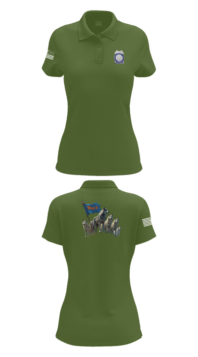 GSP POST 5 DALTON 6815888 Women's Short Sleeve Performance Polo  - 52