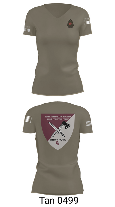 FY 25-26 OU RC Women's Short Sleeve V-neck Shirt - 68
